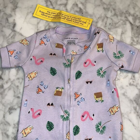 NWT JANIE & JACK PJ 6/12M - Picture 4 of 5